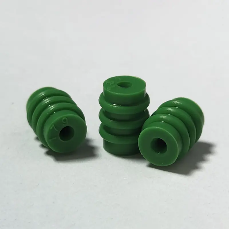 1.3mm 녹색 실리콘 플러그