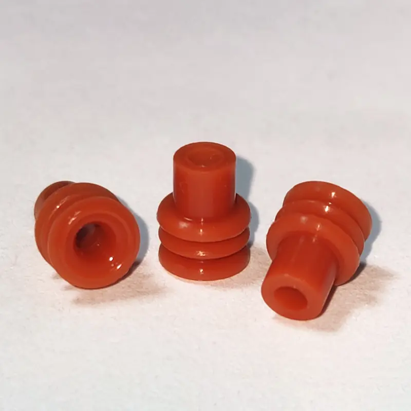 3.05mm 빨간색 와이어 하네스 씰